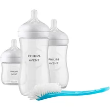 Philips AVENT Flaschen-Starter-Set Natural Response SCD837/12, Transparent