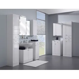 Saphir Hochschrank Quickset 955 50 x 33 x 188,5 cm Weiß