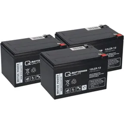 36V 3x12LCP-12 12V-13Ah AGM BLEI AKKU kompatibel ELEKTRO SCOOTER Ferdinand II QB