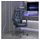 vidaXL Gaming-Stuhl Blau Schwarz