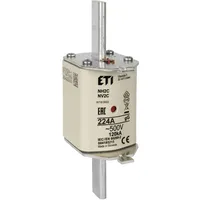 ETI NH Sicherung NH2C gG 224A/500V - 3 Stück