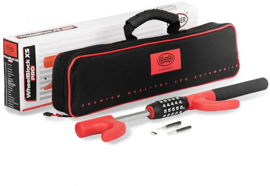 HEYNER Radkralle Lenkradsperre Zahlenschloss Kompakt 850090