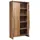 Massivmoebel24 Vitrine Akazie 105 x 45 x 204 cm Beige