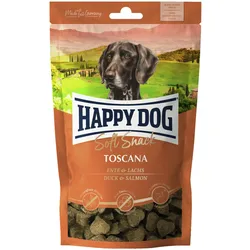 HAPPY DOG Gramm Soft Snack 100 Gramm Hundesnack Sparpaket 10 x 100 Gramm Toscana