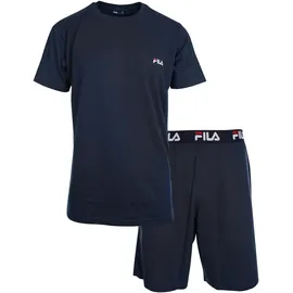 Fila Schlafanzug MAN JERSEY PYJAMAS Blau S