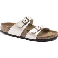 Birkenstock Sydney Graceful Pearl White Größe EU 38 Normal - Weiß - 38