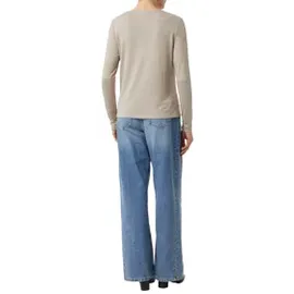 Comma, Langarmshirt Beige 34