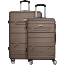 nowi Bergamo Koffer-Set 2-tlg. bronze