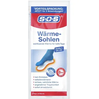 SOS Wärme-Sohlen 2erPack Gr. 41-45