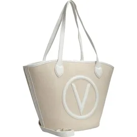 Valentino Covent Shopper Naturale/Bianco