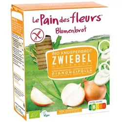 Blumenbrot Knusperbrot Zwiebel bio