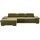 sit&more Eckcouch Polyester 2-Sitzer Grün