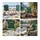Relaxdays Campingstuhl 2er Set Dunkelgrün/Silber