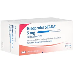 Bisoprolol Stada 5 mg Filmtabletten 100 St