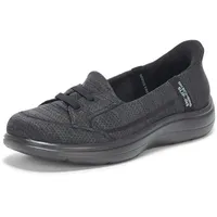 Skechers Damen-Slip-Ins: On-The-go Flex Radiant - Dreaming, schwarz / grau, 40 EU - 40 EU