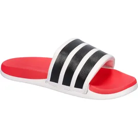 adidas Adilette Comfort 2.0 Schwarz/Weiß/Rot 40 2/3