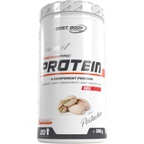 Best Body Nutrition Pro Protein, Pistachio, 4 Komponenten Protein Shake: Caseinat, Whey Konzentrat, Whey Isolat, Eiprotein, 500 g Dose