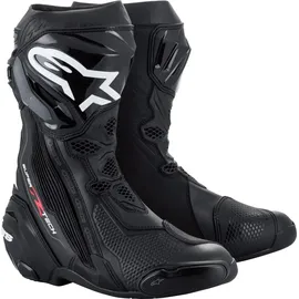 Alpinestars Supertech R Schwarz/Neon-Rot/Weiß/Grau 42