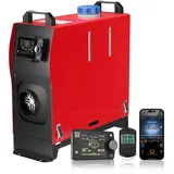 Sunster 8KW Standheizung Diesel, DC 12 V/24 V Luft Dieselheizung Standheizung mit Fernbedienung & LCD-Bildschirm & Bluetooth-APP, All in One Dieselheizung für Wohnmobil RV