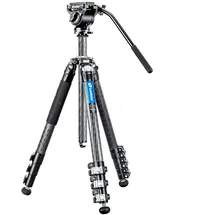 leofoto Carbon-Dreibeinstativ LV-284C +BV-5 Manba LV