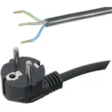 HAWA 1008225 Strom Anschlusskabel Schwarz 3.00 m - Hawa