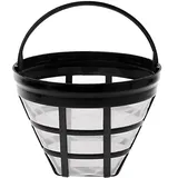 Kaffee Permanent Filter 2 Stück Wiederverwendbarer Kaffeefilter Kunststoff Permanent Kaffeefilter mit Griff für die meisten Kaffeemaschinen