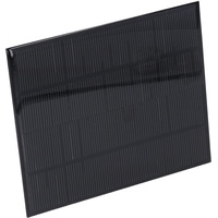 SEAFRONT 300MA 10V Tragbares Solarpanel für Kraftwerk Monokristallines Silizium Solarpanel Ladegerät für Wohnmobil Camping 150x125mm/5.9x4.9in Solaranlage