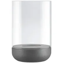 BLOMUS Windlicht Calma Glas Grau