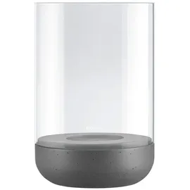 BLOMUS Windlicht Calma Glas Grau