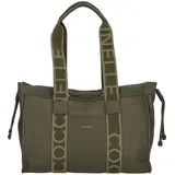 Coccinelle Shopper 2Day Signature Laurel Green Grau Damen
