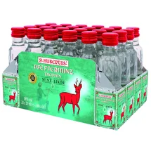 hubertus kräuterspezialitäten Pfefferminzlikör 18% Vol. 0,02 l
