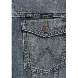 Wrangler Western Denim Jacket blau 2