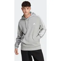 Adidas IC0437 M 3S FT HD Sweatshirt Men's medium Grey Heather/White 2XL