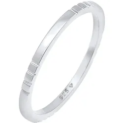 Elli Stapelring Bandring Schmal Trend 925 Silber 58 Damen 