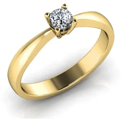 Verlobungsring VR07 750er Gelbgold - 3361