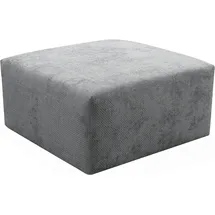 werk2 Hocker Zeus-XL Polyester 80 x 41 x 80 cm Grau
