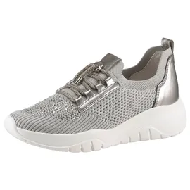 Gabor Sneaker Low Silber 39