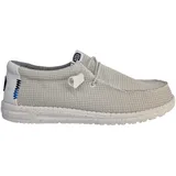HEYDUDE Wally Sport Mesh Herren Beige/Weiß 43