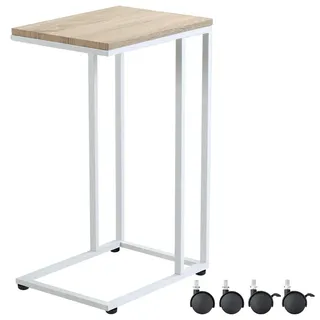 CASARIA Beistelltisch mit Rollen
