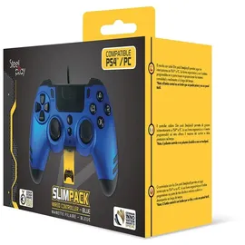 Steelplay Slim Pack Wired Controller Blau für PC / PS4