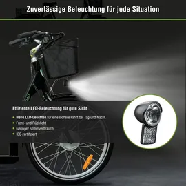 Sachsenrad T3A Trio II 40 cm 24 Zoll Unisex schwarz