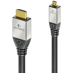 Sonero HDMI auf Micro HDMI Kabel 1,0m