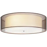Rabalux Anastasia Deckenleuchte 3x E14 chrom, braun