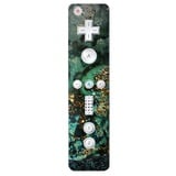 DeinDesign Skin kompatibel mit Nintendo Wii Controller Folie Sticker Marmor Glitzer Look Muster