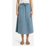 Milano Italy A-Linien-Rock Damen Blau 44