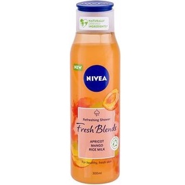 NIVEA Fresh Blends Apricot Erfrischendes Duschgel Aprikose, Mango, Reismilch