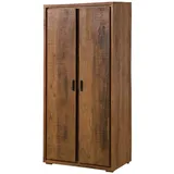 Wolf Möbel BARK Garderobenschrank 88x45x180 beige