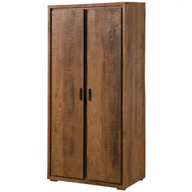 Wolf Möbel BARK Garderobenschrank 88x45x180 beige