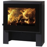 PANADERO Kaminofen »Naxos«, schwarzmetallic, Stahl, 6,7 kW