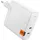 SPIGEN ArcStation Pro Charger + USB-C 140-W Cable - White (140 W, 2 Ports), USB Ladegerät, Weiss